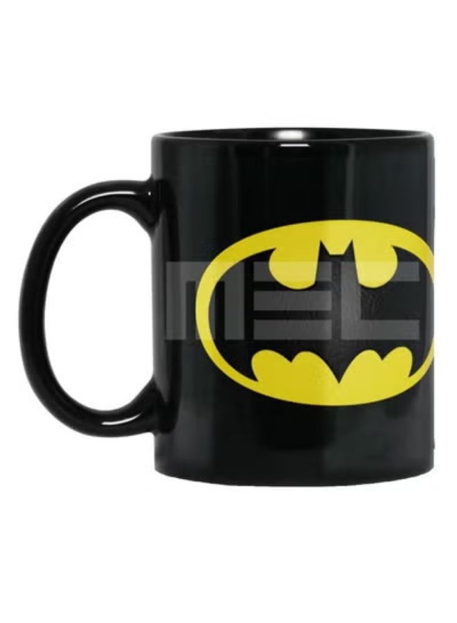 إم إي سي كوب قهوة مطبوع عليه غلاف كامل باتمان ، 11 أونصة ، أسود - Image 1